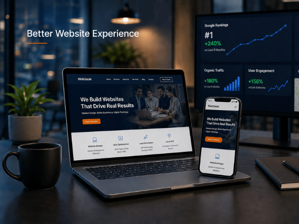 Why Businesses With Better Website Experience Rank Higher on Google in 2026