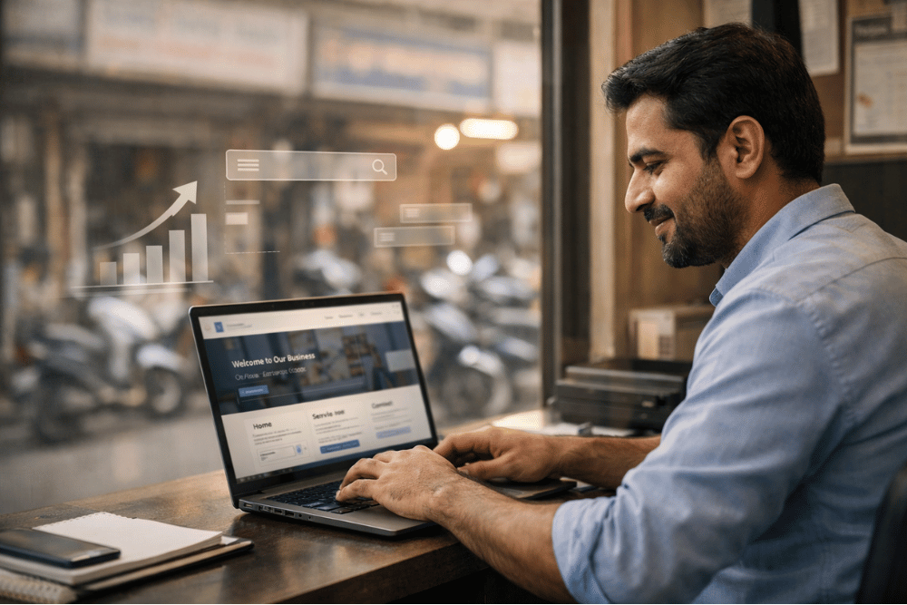 Local business growth using website in Uttam Nagar Delhi