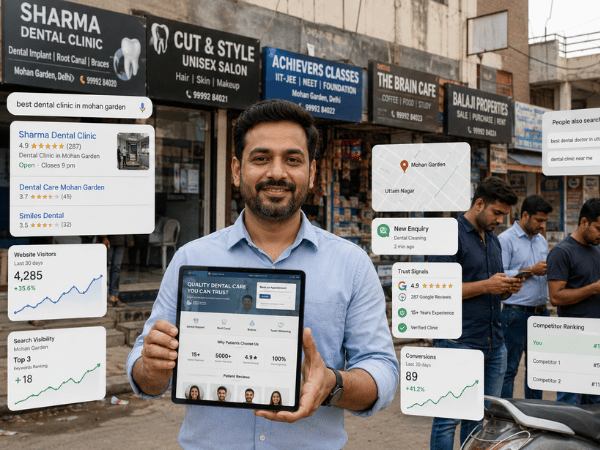 How a Professional Website Helps Local Businesses Grow in Mohan Garden (2026 Guide)