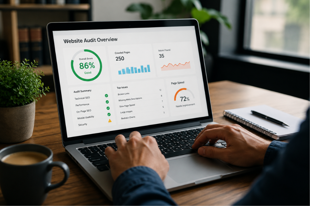 Business website SEO audit checklist for better search rankings and lead generation