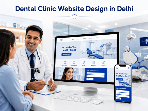 Dental Clinic Website Design in Delhi – Get More Patient Appointments
