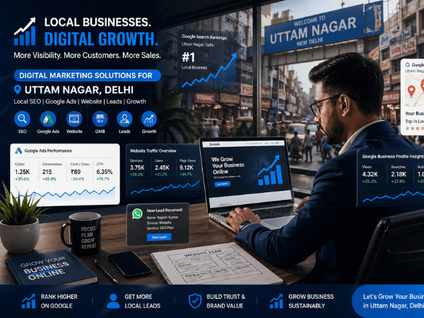 Best Digital Marketing Agency in Uttam Nagar Delhi