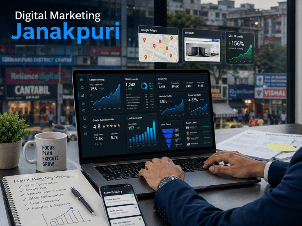 Digital Marketing Company in Janakpuri: Complete Guide for Local Businesses