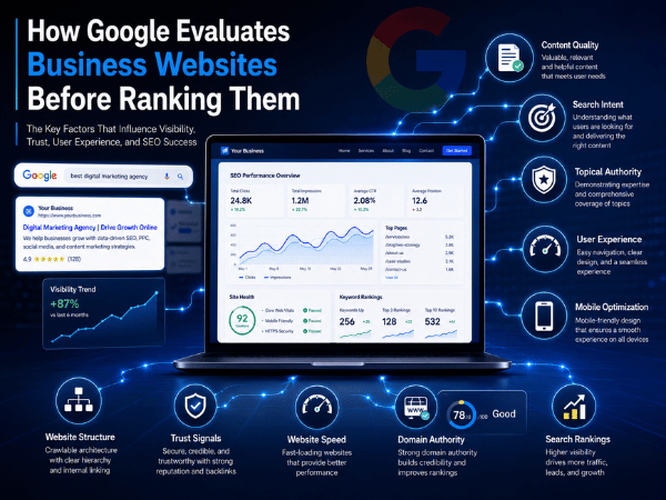 How Google Evaluates Business Websites Before Ranking Them