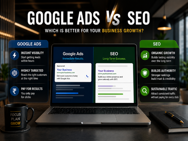 Google Ads vs SEO: Which Marketing Strategy Is Better?