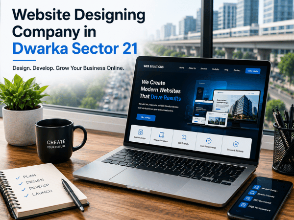 Website Designing Company in Dwarka Sector 21 – Build a Website That Grows Your Business