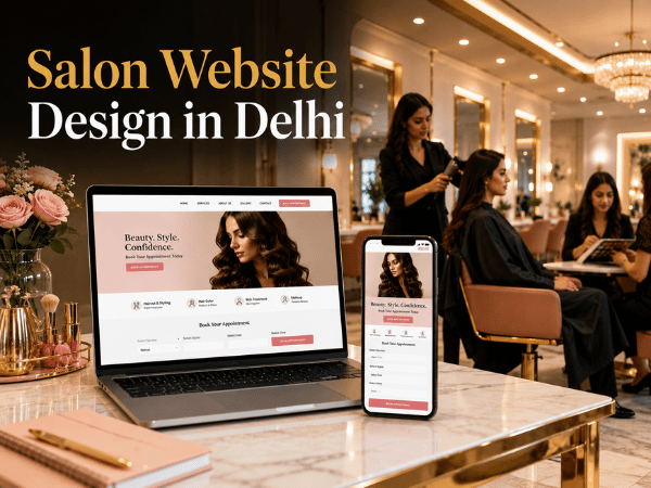 Salon Website Design in Delhi – Attract More Appointments & Walk-In Customers