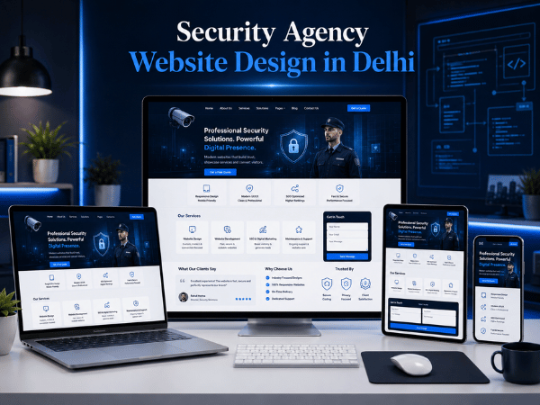 Security Agency Website Design in Delhi | Security Company Websites