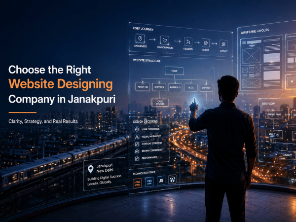 How to Choose a Website Designing Company in Janakpuri for Your Business