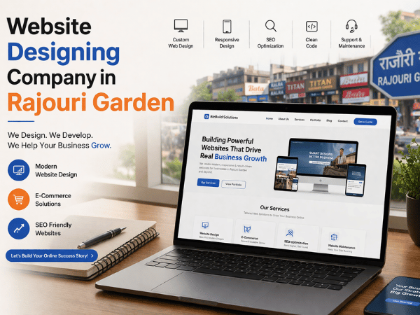 Website Designing Company in Rajouri Garden, Delhi for Business Growth