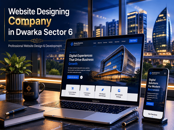 Website Designing Company in Dwarka Sector 6: Professional Website Solutions for Business Growth