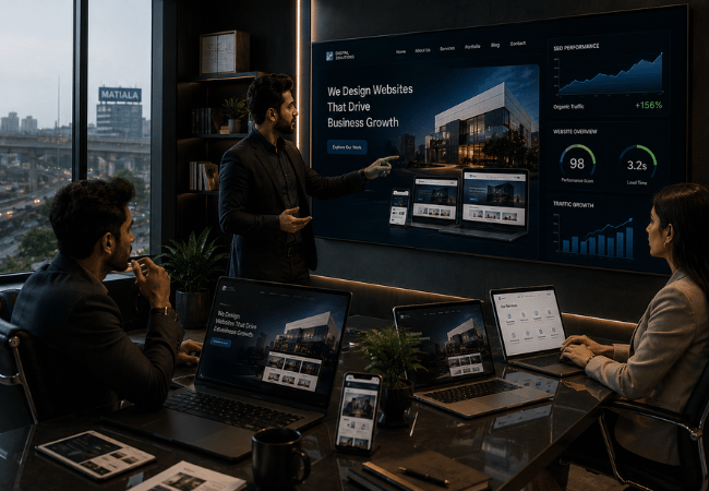 Website Designing Company in Matiala for Modern Business Growth