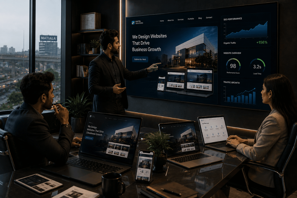 Professional Website Designing Company in Matiala