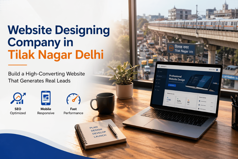 Website Designing Company in Tilak Nagar Delhi professional services