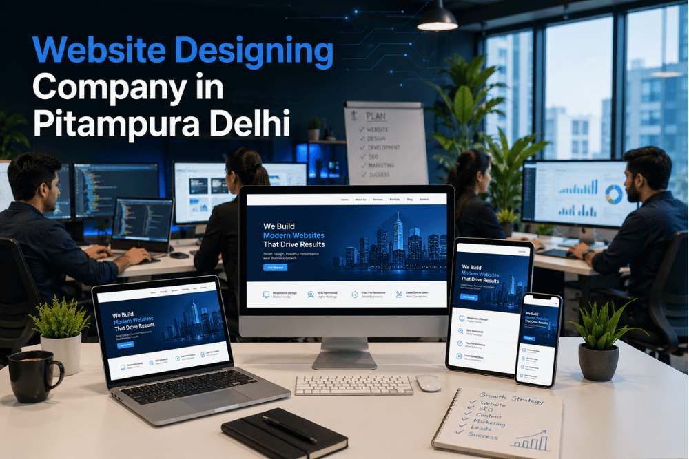Website Designing Company in Pitampura Delhi