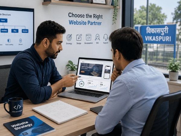 How to Choose the Right Website Designing Company in Vikaspuri for Your Business