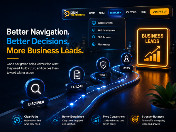 How Website Navigation Affects Customer Decisions and Business Leads