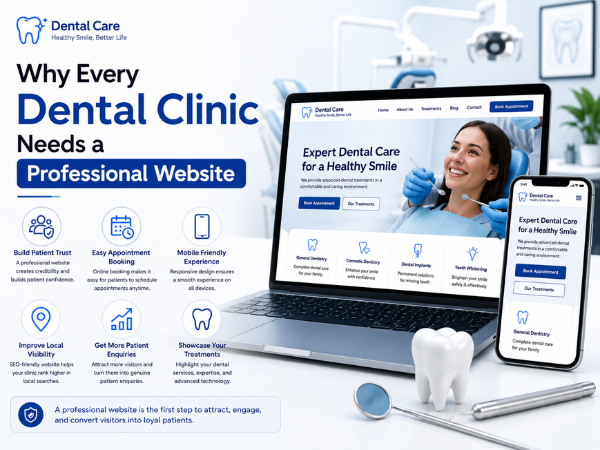Why Every Dental Clinic Needs a Professional Website