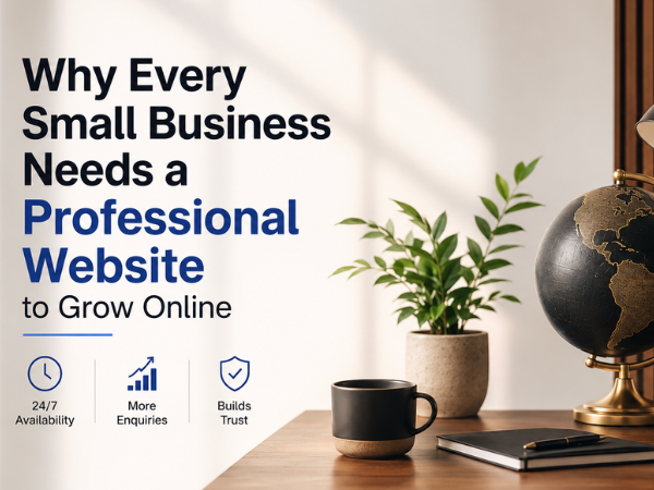 Why Every Small Business Needs a Professional Website to Grow Online