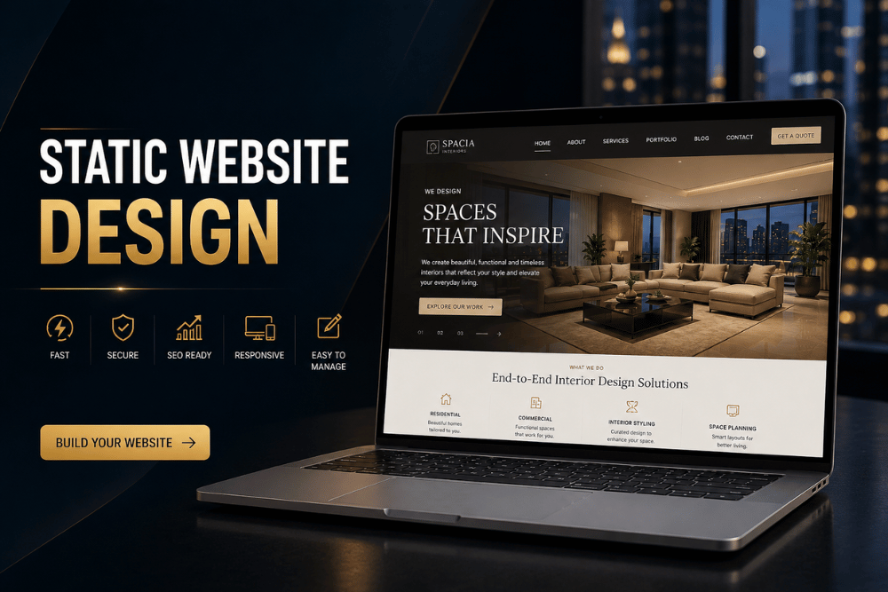 Static Website Design