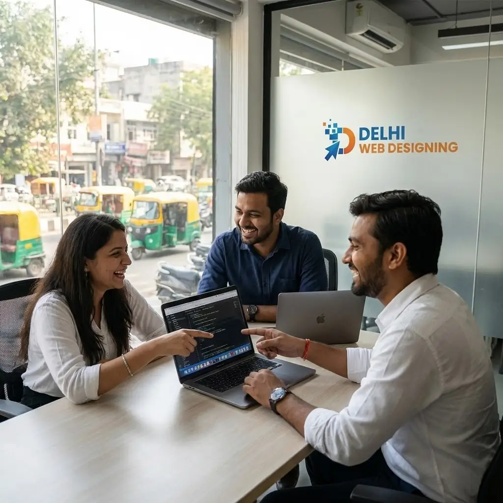 Professional web design and development team at Delhi Web Designing